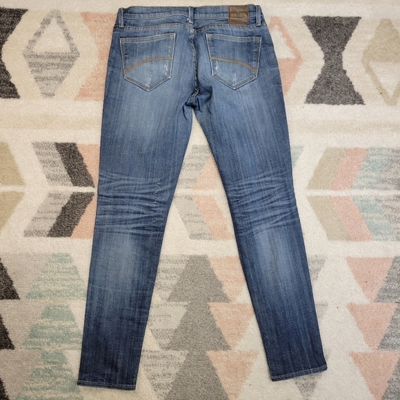 Driftwood Marilyn Floral Embroidered Skinny Jean Size 28 - Picture 5 of 6